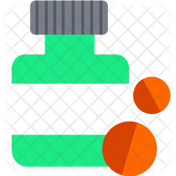 Drug Bottle  Icon