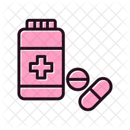 Drug Bottle  Icon