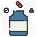Drug Bottle Medicine Medicine Bottle Icon