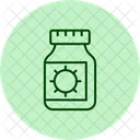 Drug Bottle Pentaglow Icon