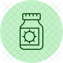 Drug Bottle Pentaglow Icon