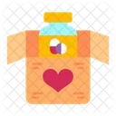 Drug Donation Charity Icon