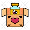 Drug Donation Charity Icon