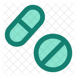 Drug, pill, medicine, tablet, medical  Icon