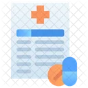 Drug Recipe Rx Prescription Icon