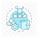 Drug Manufacturing Pharmaceutical Products Drug Synthesis Icon