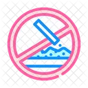 Banning Drugs Color Icon