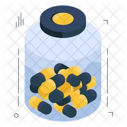 Drugs Bottle  Icon