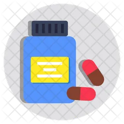 Drugs Bottle  Icon