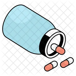 Drugs Bottle  Icon