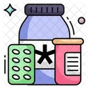 Drugs Bottle  Icon