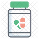 Medicine Pills Jar Medication Icon