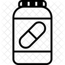 Drugs Medicine Bottle Medicine Jar Icon