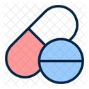 Capsules Medicine Drugs Icon