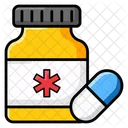 Medicine Pills Jar Medication Icon