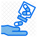 Hand Drugs Medicine Icon