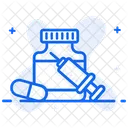 Medicine Pills Jar Medication Icon