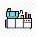 Drugs Production Machine Icon