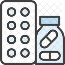 Drugs Pills Medical Icon