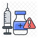 Drugs warning  Icon