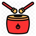 Chinese Drum Drum Celebration Icon