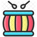 Drum Musical Band Icon