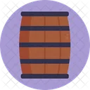 Drum Barrel Shipping And Delivery Icon