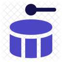 Drum Snare Drum Drumsticks Icon