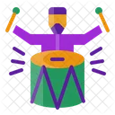 Drum Music Instrument Ramadan Icon