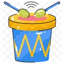 Drumstick Musical Song Icon
