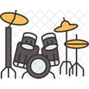 Drum Band Rock Icon