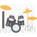 Drum Band Rock Icon