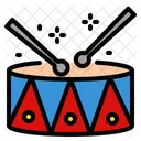 Drum-circus-musical-instrument-carnival-party-sound  Icon