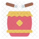 Drum Dragon Boat Festival Rhythm Icon