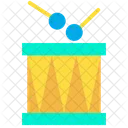 Toy Drum Childrens Drumkit Icon