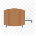 Drum Barrel Alcohole Icon