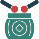 Drum Percussion Instrument Festive Beat Icon