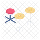 Drum Kit Percussion Cymbals Icon