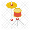Drum Kit Drum Set Musical Instrument Icon