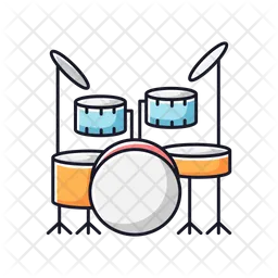 Drum kit  Icon