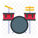 Drum kit  Icon