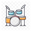 Drum kit  Icon
