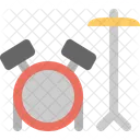 Drum Set Drum Instrument Icon
