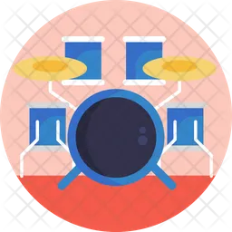 Drum set  Icon