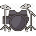 Drum Set  Icon