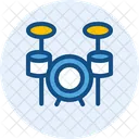 Drum Set  Icon