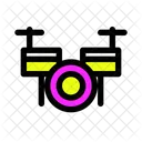 Drum Set  Icon