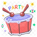 Drum Party Celebration Icon