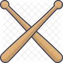 Drum Sticks Musical Instrument Percussion Instrument Icon
