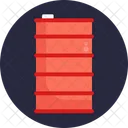 Drums Container Shipping And Delivery Icon